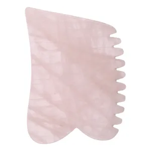 سنگ ماساژ مدل گواشا کوارتز