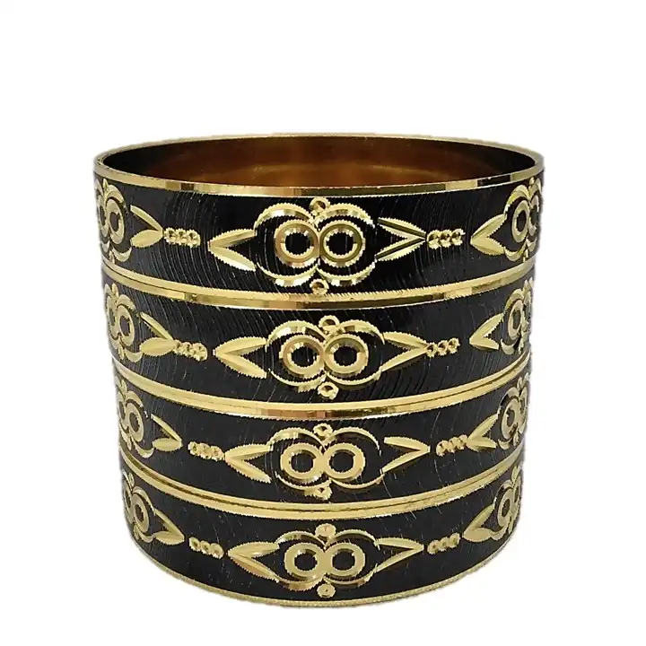 النگو زنانه مدل هندی کد glsr-22700 مجموعه 4 عددی