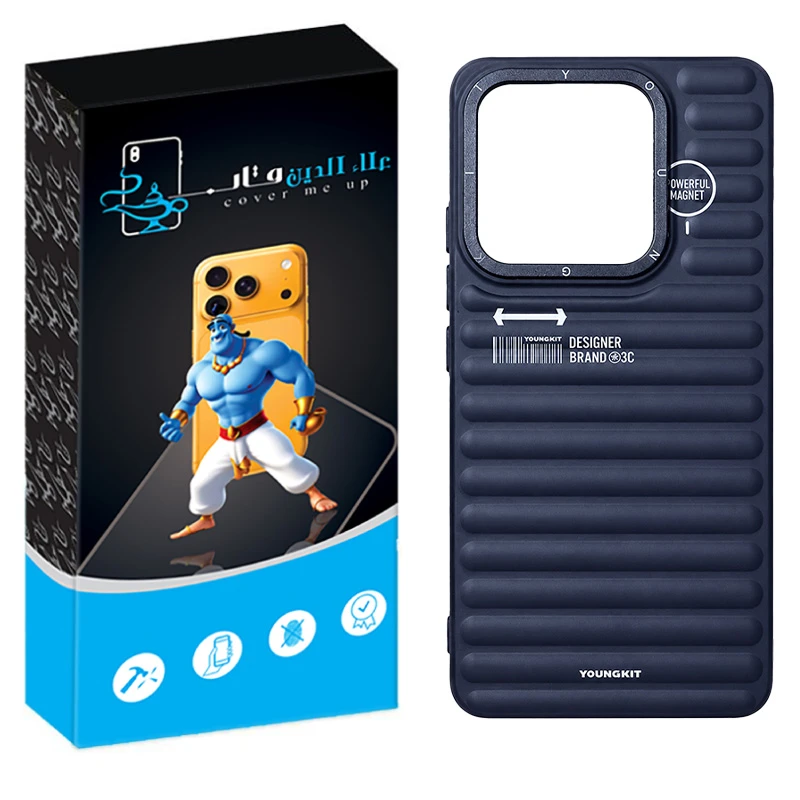 کاور علاالدین قاب مدل کرکره ای مناسب برای گوشی موبایل شیائومی Redmi Note 14 4G