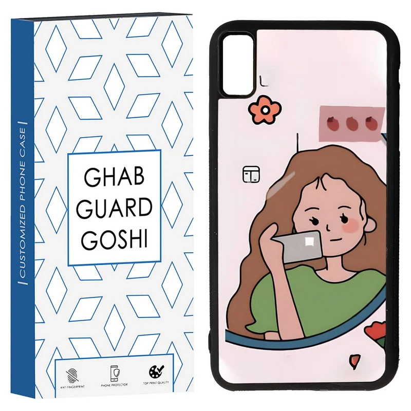 کاور قاب گارد گوشی طرح دخترانه  کد TPU-005 مناسب برای گوشی موبایل اپل Iphone XS MAX/ Iphone X MAX