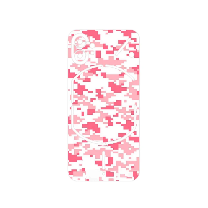 برچسب پوششی ماهوت مدل Army_Pink_Pixel مناسب برای گوشی موبایل ناتینگ Phone 1