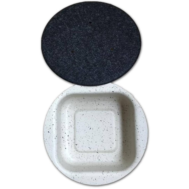 قالب ته چین به گز مدل چهار گوش کف برجسته