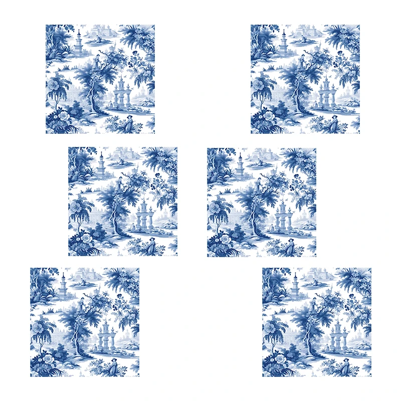 رومیزی مدل مخمل کد M00173 بسته 6 عددی