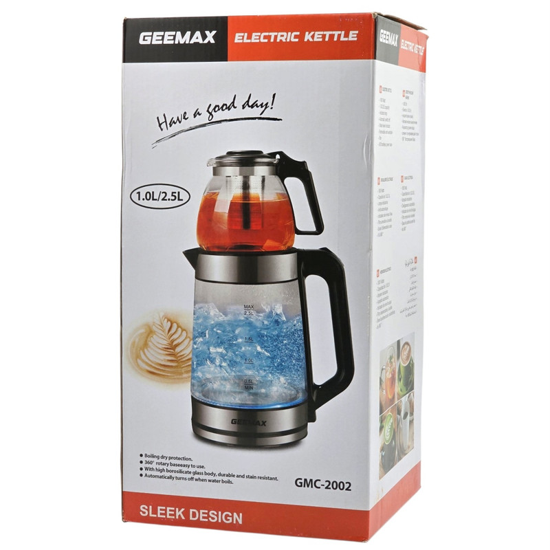 چای ساز روی هم جی مکس مدل GMC-2002