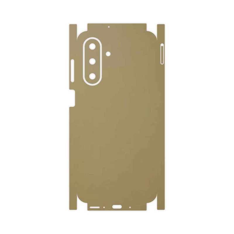 برچسب پوششی ماهوت مدل Matte-Gold-FullSkin مناسب برای گوشی موبایل سامسونگ Galaxy A26
