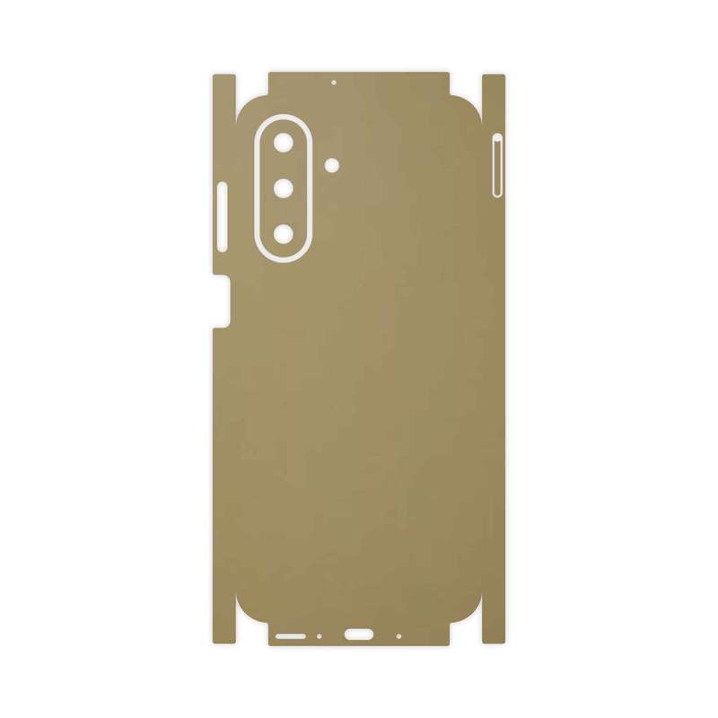 برچسب پوششی ماهوت مدل Matte-Gold-FullSkin مناسب برای گوشی موبایل سامسونگ Galaxy A26