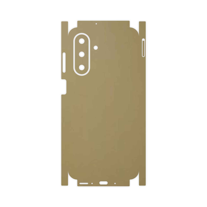 برچسب پوششی ماهوت مدل Matte-Gold-FullSkin مناسب برای گوشی موبایل سامسونگ Galaxy A26