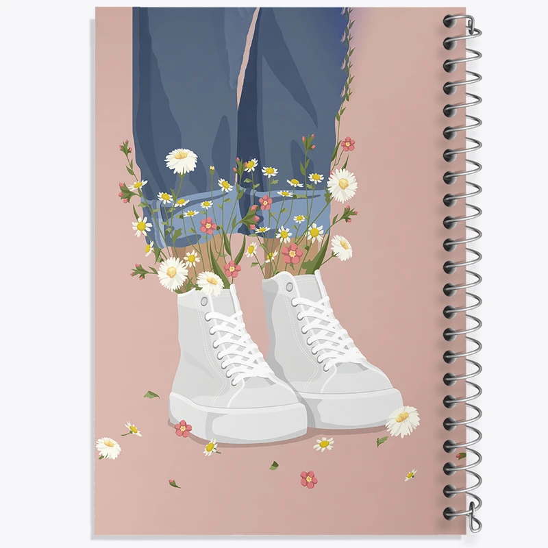 دفتر مشق 100 برگ خندالو طرح دخترانه کد N2561