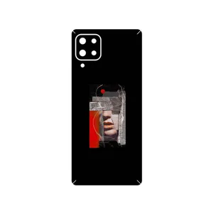 MAHOOT Collage of Mouth Cover Sticker for Samsung Galaxy M62