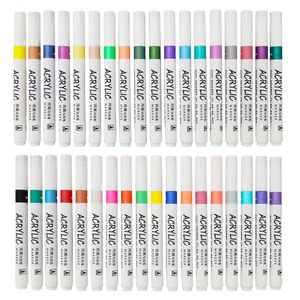 ماژیک چند منظوره مدل اکریلیک کد GA109 مجموعه 36 عددی