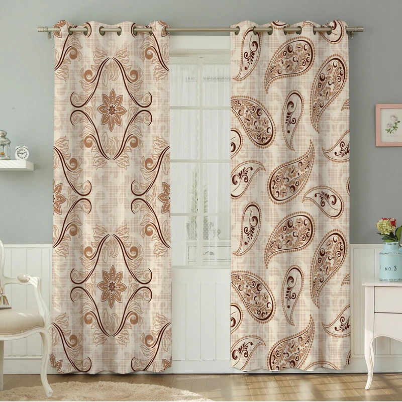 پرده نیروانا مدل مخمل کد 4231 سایز 140×280 سانتی متر