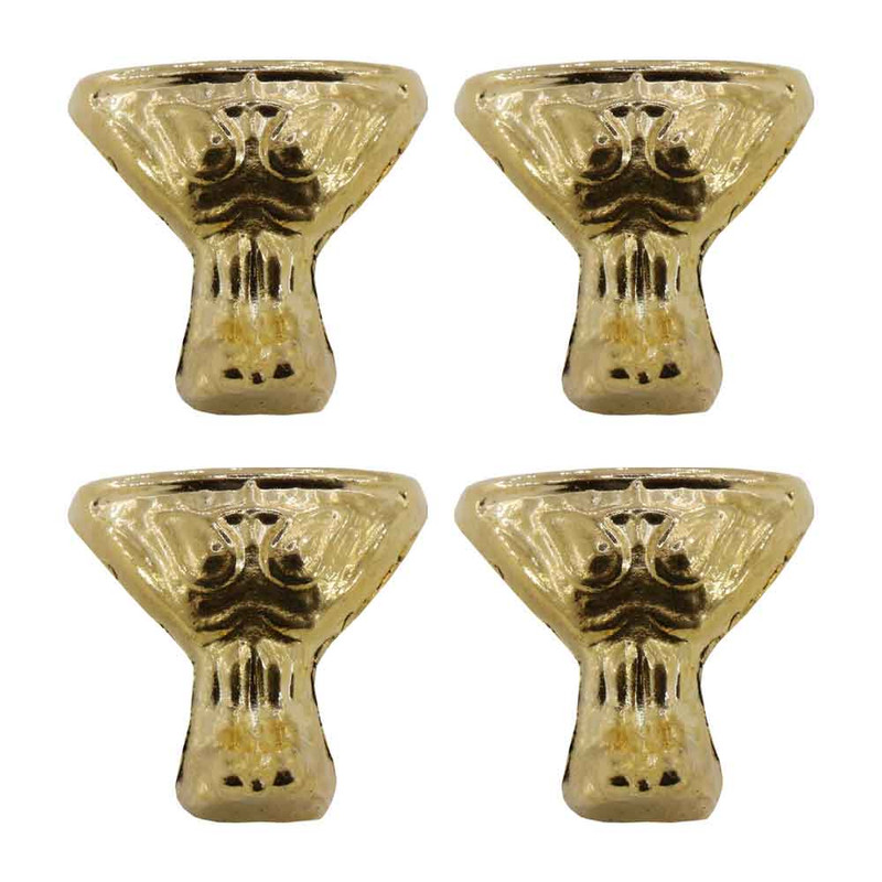 پایه سینی فلزی مدل پنجه گربه کد Fr631 بسته 4 عددی