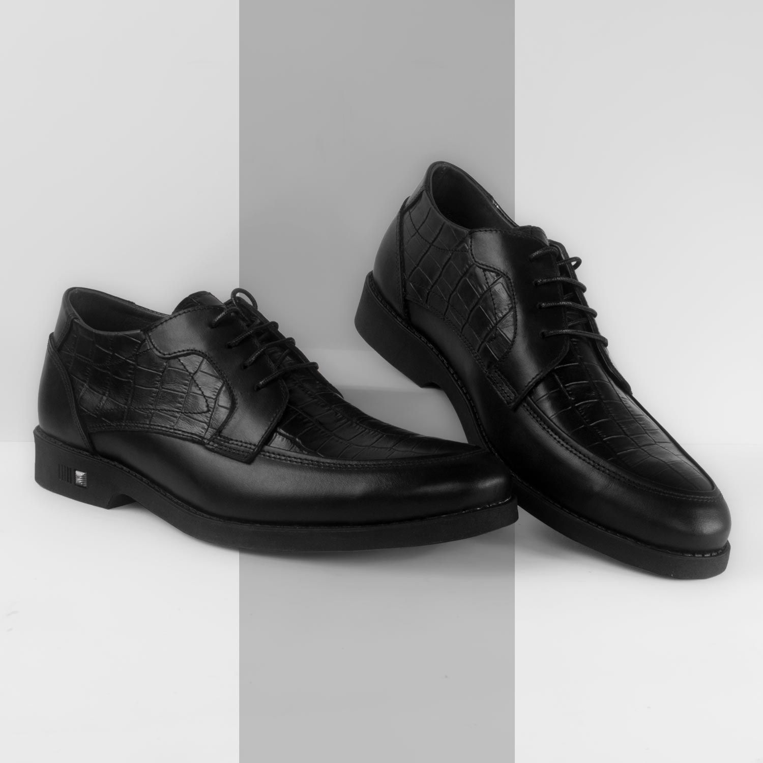کفش مردانه چرم عطارد مدل چرم طبیعی کد SH22 -  - 4