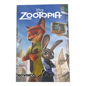 دفتر نقاشی 40 برگ نوین کو طرح زوتوپیا