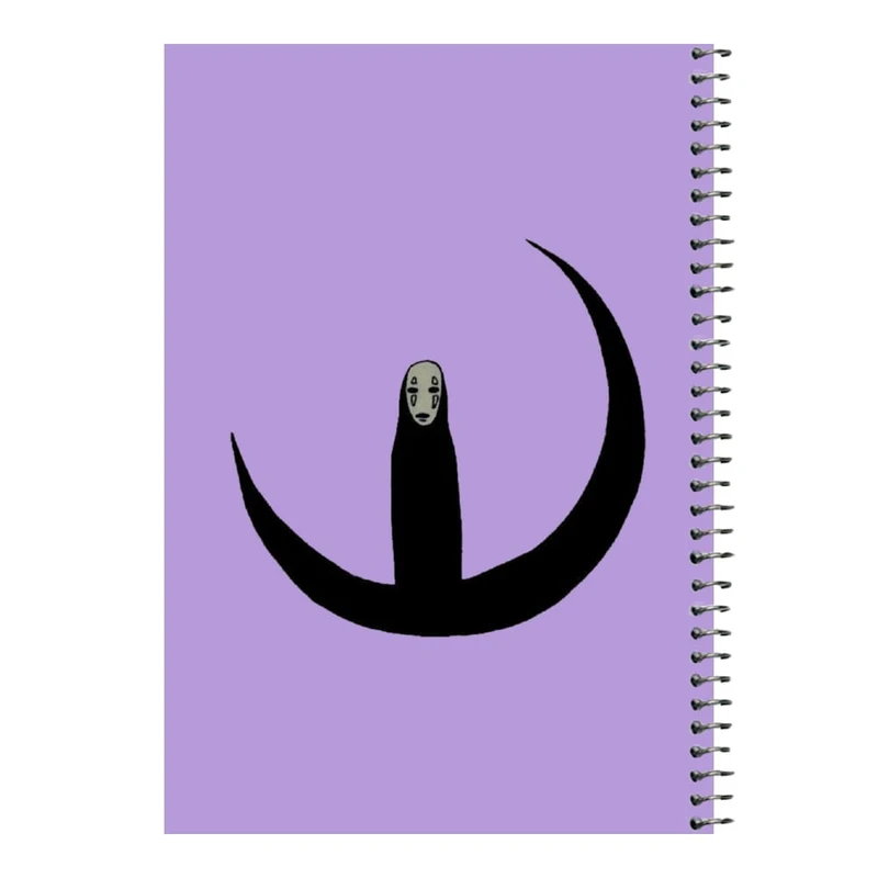 دفتر مشق 80 برگ اس جی مدل ماه و جادوگر کد۱   