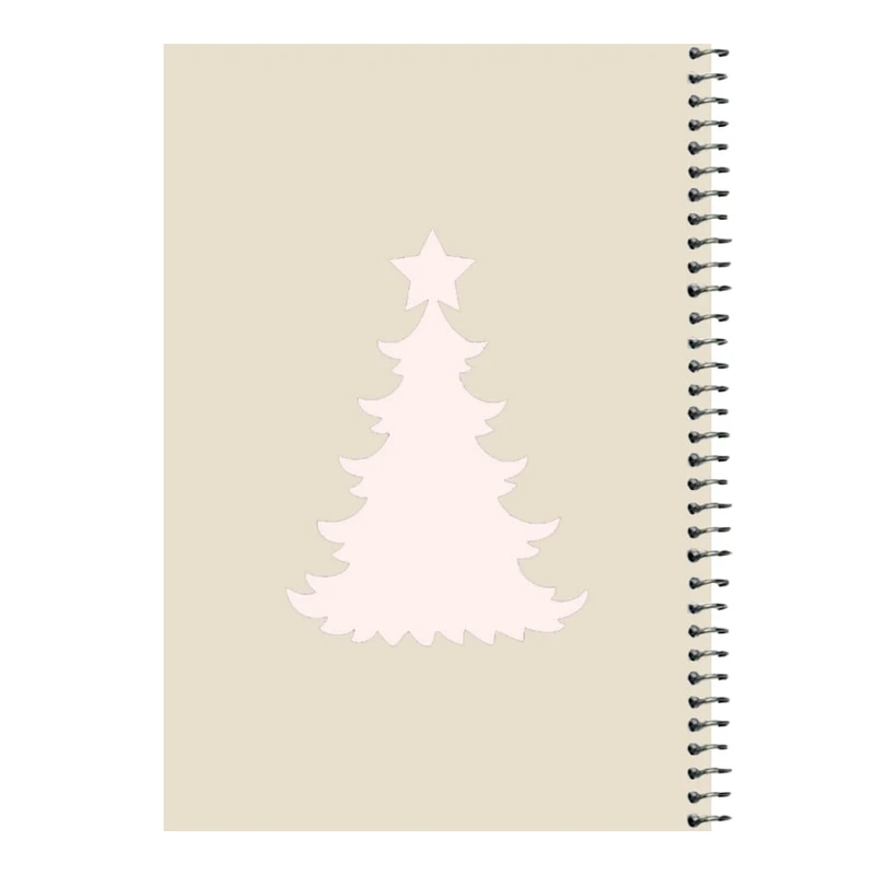 دفتر مشق 80 برگ اس جی مدل درخت کریسمس کد۱   