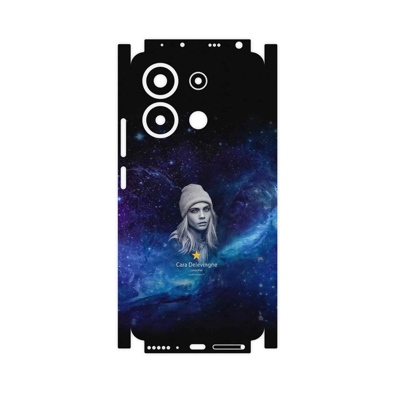 برچسب پوششی ماهوت مدل Cara Delevingne-FullSkin مناسب برای گوشی موبایل شیائومی Redmi Note 13 4G