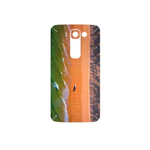 MAHOOT Beach and Green Sea Cover Sticker for LG G2 mini