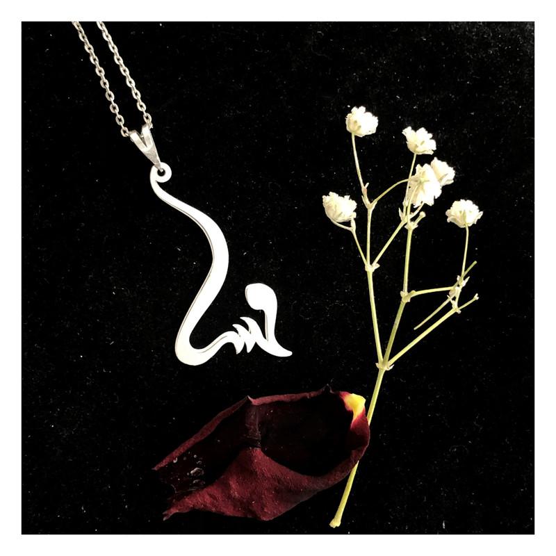 گردنبند نقره زنانه مدل مهسا کد G-109 گردنبند نقره زنانه مدل مهسا کد G-109