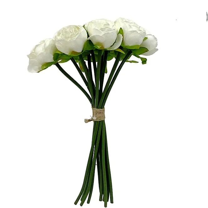 گل مصنوعی مدل دسته گل پیونی 10 شاخه کد 3128_ZGOL