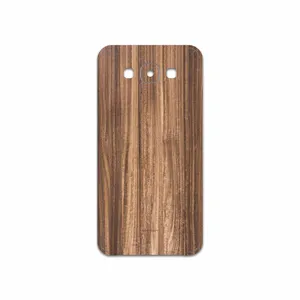 MAHOOT Light Walnut Wood Cover Sticker for Samsung Galaxy E7