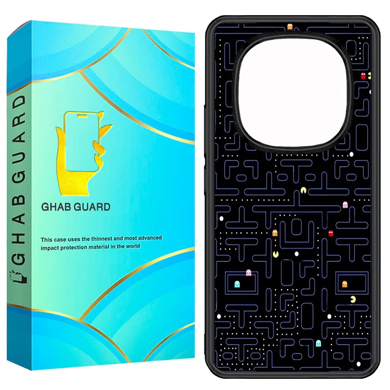 کاور قاب گارد طرح پکمن مدل GN14P مناسب برای گوشی موبایل شیائومی Redmi Note 14 Pro 5G / Note 14 Pro Plus 5G