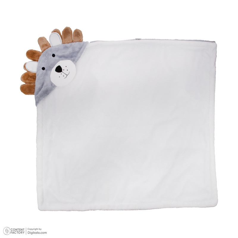 پتو کودک و نوزاد طرح شیر کد 001 سایز 75×70 سانتی متر