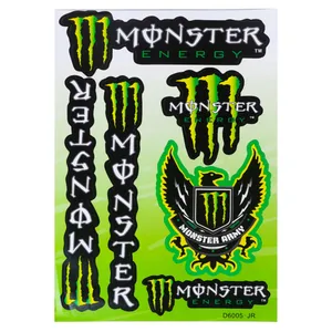 برچسب بدنه موتور سیکلت طرح monster army کد 021