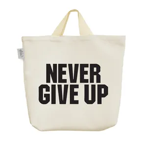 ساک خرید خندالو مدل Never Give Up کد 6417