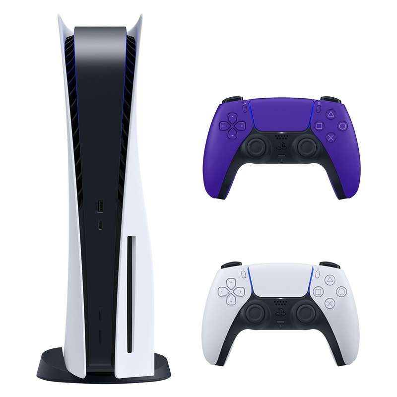 کنسول بازی سونی مدل PlayStation 5 ظرفیت 825 گیگابایت ریجن 1216A اروپا به همراه دسته اضافی
