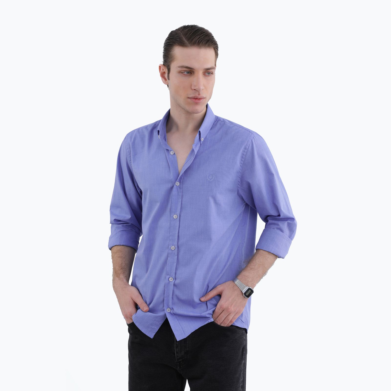 پیراهن آستین بلند مردانه پاتن جامه مدل 102721020300271  -  - 3