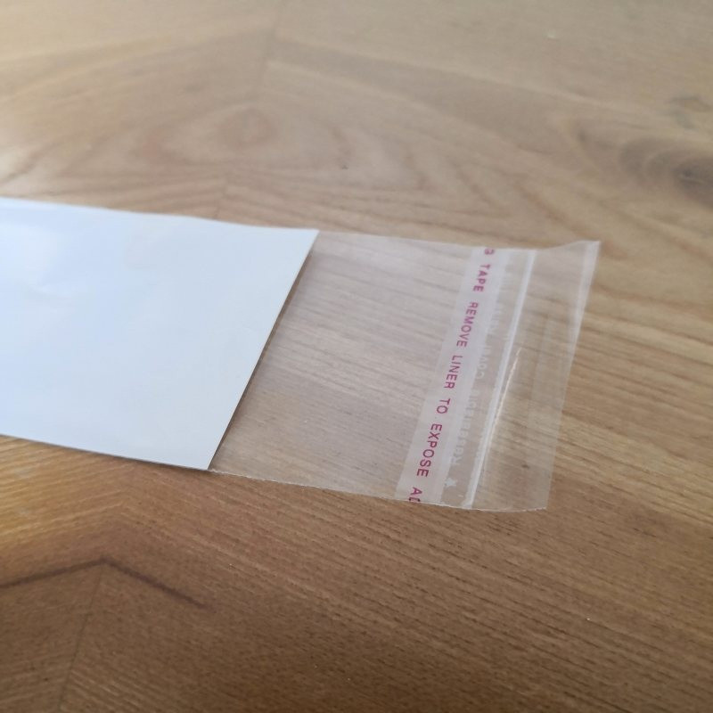 کیسه بسته بندی مدل چسب دار  کد 0425 بسته 50 عددی