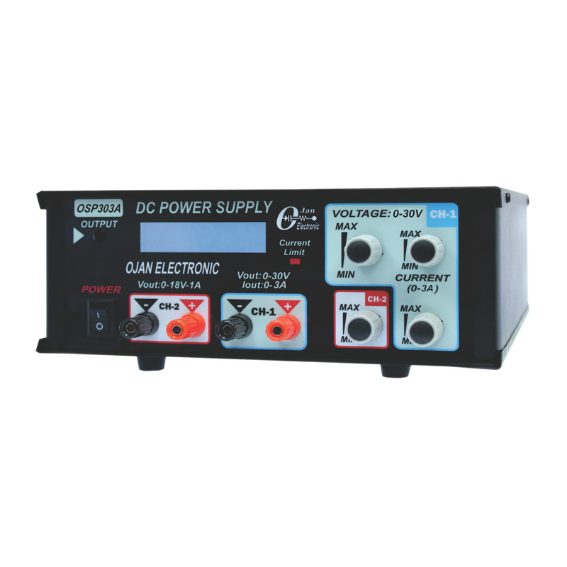 منبع تغذیه الکتریکی 30 ولت 3 آمپر اوژن الکترونیک مدل OSP-303A
