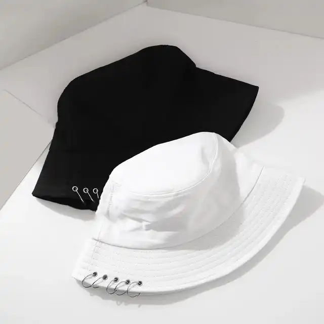 کلاه باکت مدل پیرسینگ پنج حلقه