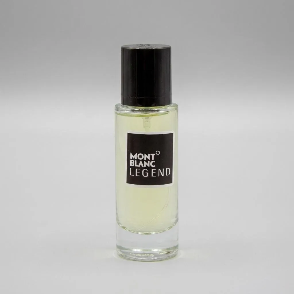 عطر جیبی مردانه  نیو پرستیژ کالر مدل Mont Blanc Legend حجم 35 میلی لیتر