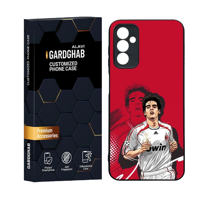 کاور گارد قاب علوی مدل دورژله ای پشت گلس ورزشی مناسب برای گوشی موبایل سامسونگ Galaxy M13 4G