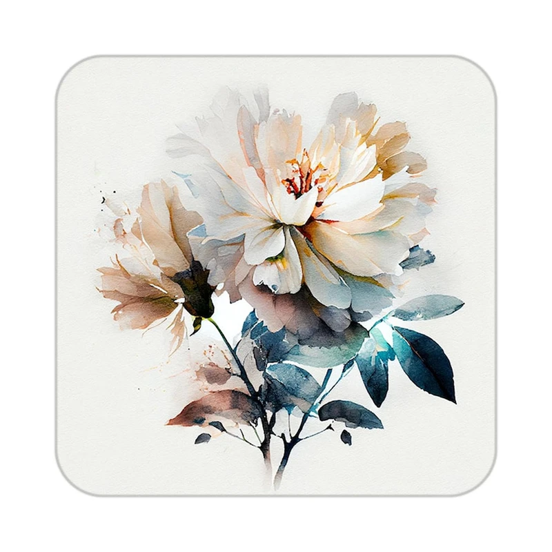 زیر لیوانی کاکتی طرح گل مدل mp16021