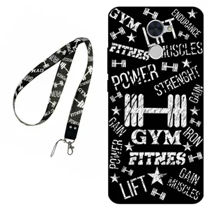 Megafone Gym 0010 Cover For Huawei Y7 Prime 2017 / Y7 2017 Mobile Neckband
