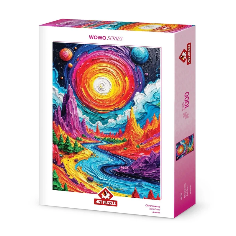 پازل 1000 تکه آرت پازل مدل Chromaverse كد 41027 مناسب نوجوان و بزرگسال