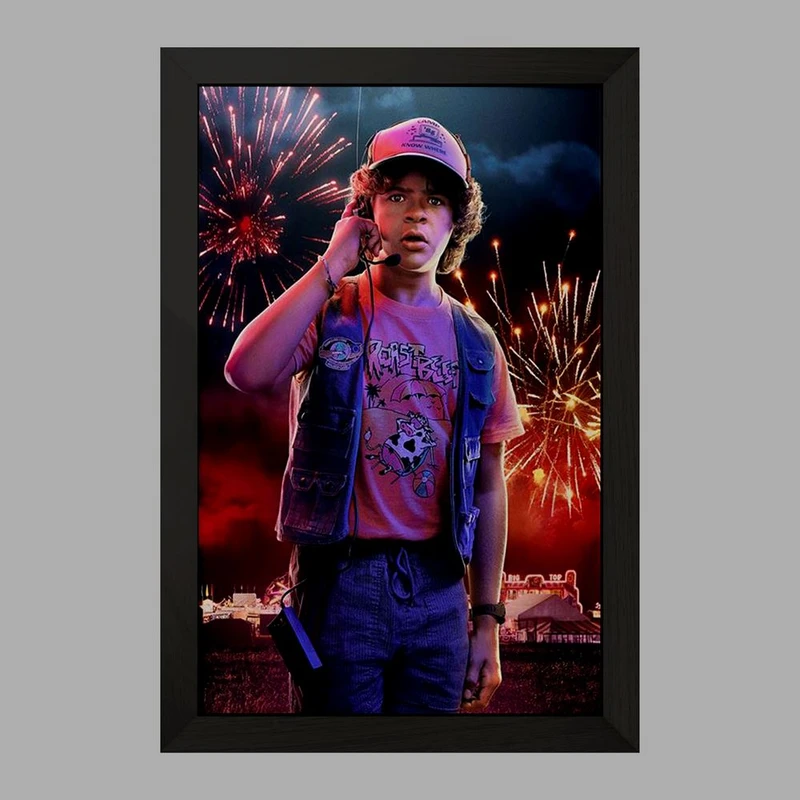 تابلو خندالو مدل داستین هندرسون استرینجر تینگز Stranger Things  کد 10852