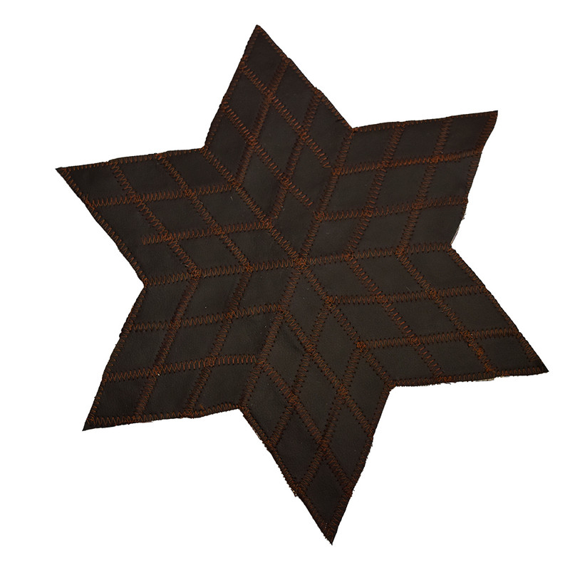 کلاژ فرش چرم و پوست کد 0030