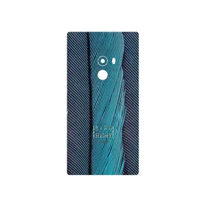 MAHOOT Turquoise feathers Cover Sticker for Xiaomi Mi Mix