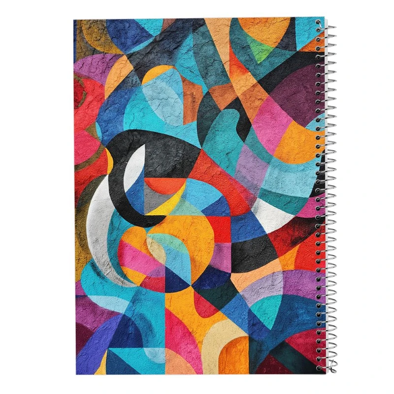 دفتر نقاشی 50 برگ مدوپد مدل اشکال فانتزی کد DF16265