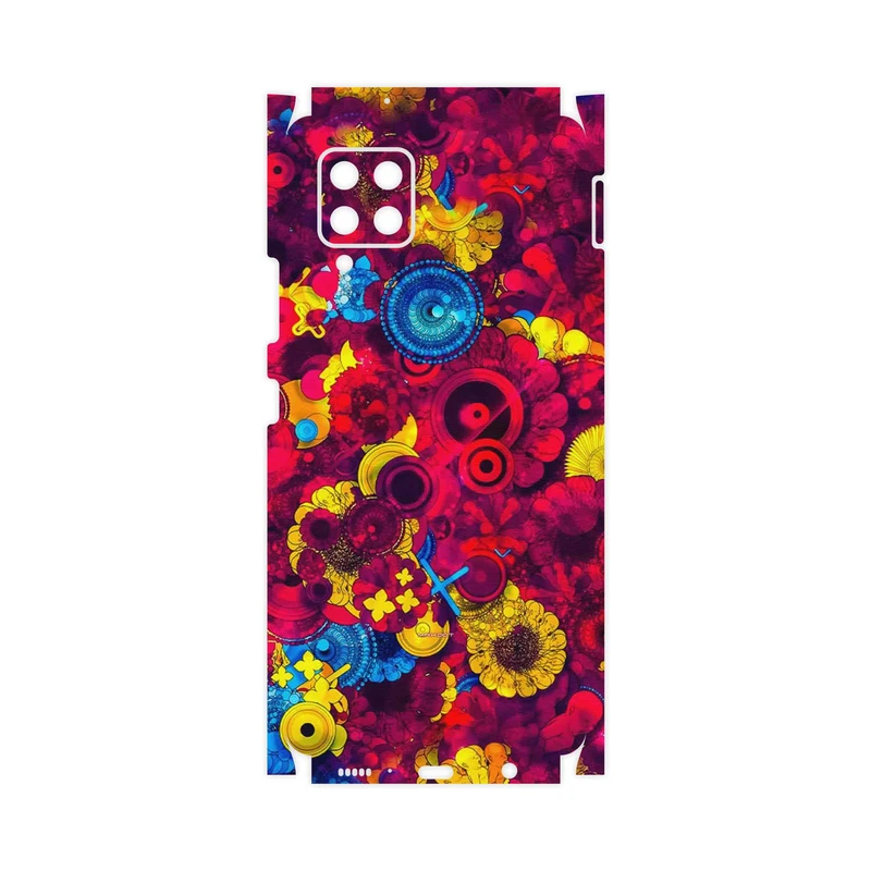 برچسب پوششی ماهوت مدل Vector Flower Garden Digital Art-FullSkin مناسب برای گوشی موبایل سامسونگ Galaxy A42