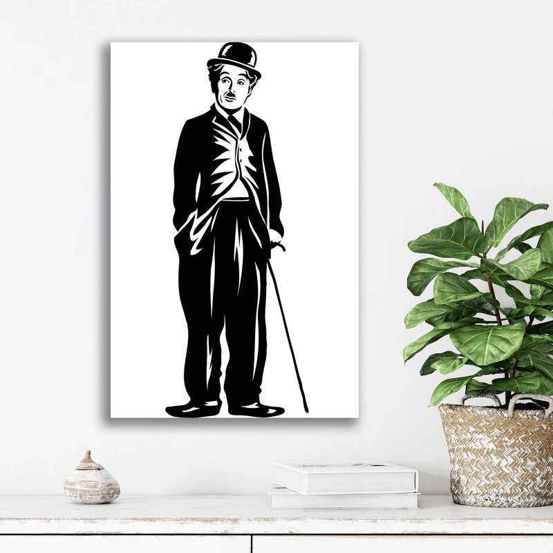 تابلو شاسی آتریسا مدل چارلی چاپلینCharles Chaplin