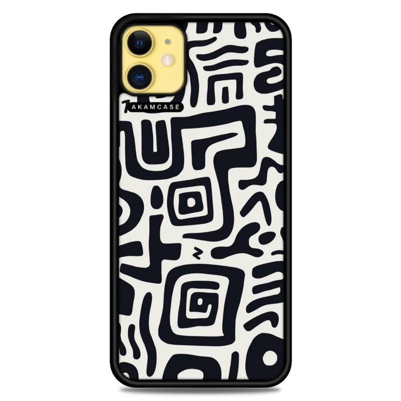 کاور آکام مدل AMC-WA11-DOODLE7 مناسب برای گوشی موبایل اپل iPhone 11