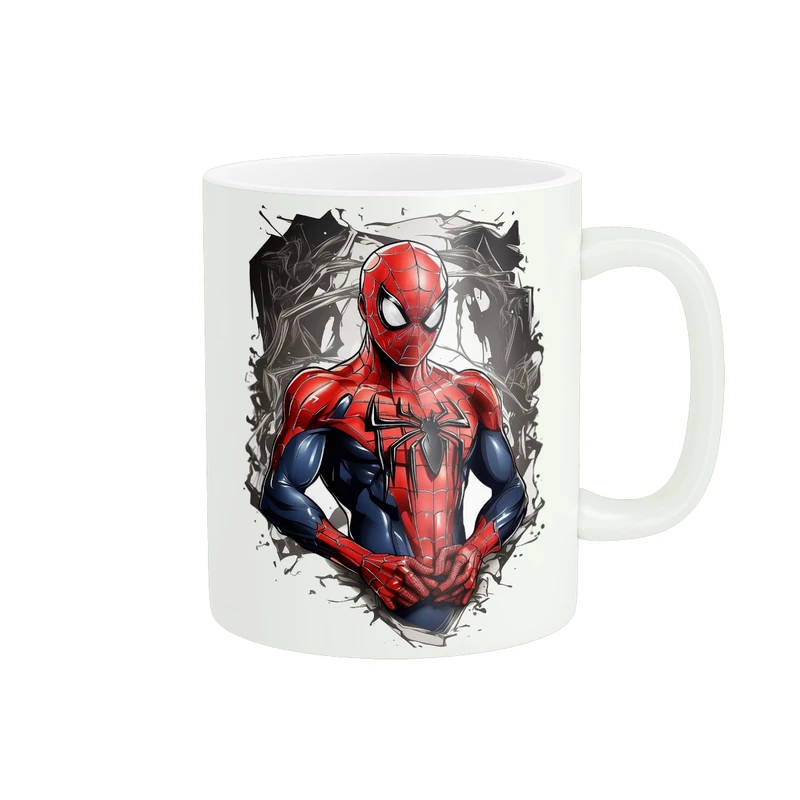  ماگ پاد آفرین طرح مرد عنکبوتی کد 1424