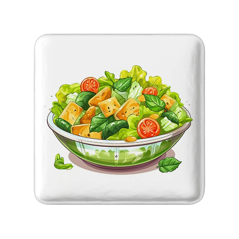 پیکسل خندالو طرح سالاد  مدل مربعی کد 31100