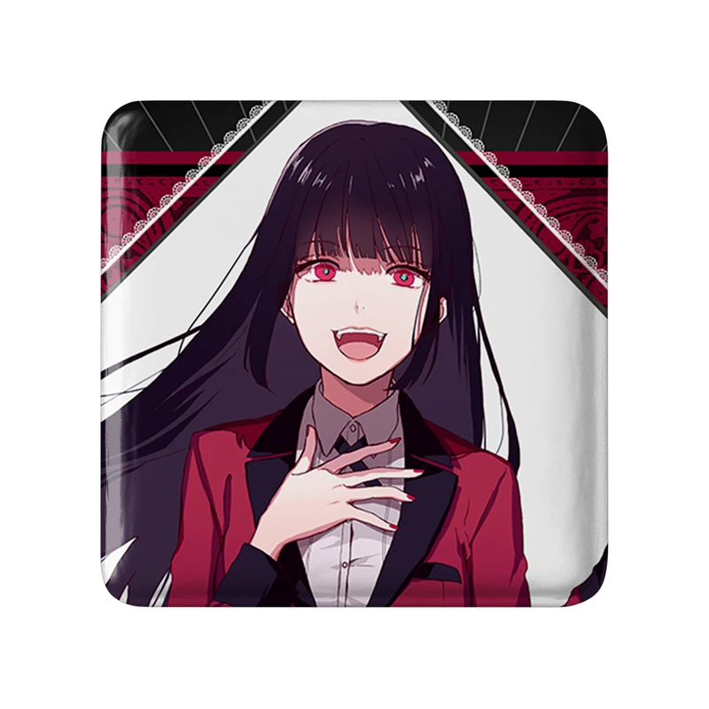 مگنت خندالو طرح یومکو انیمه قمارباز مدل مربعی کد 33702