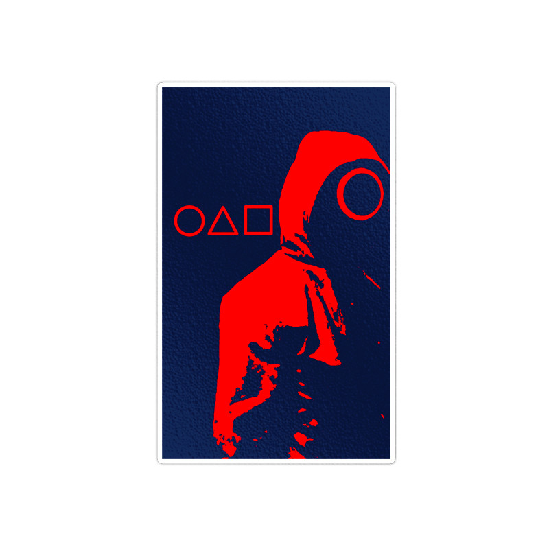 استیکر تزئینی موبایل و تبلت ماسا دیزاین طرح squid game مدل stkv0485